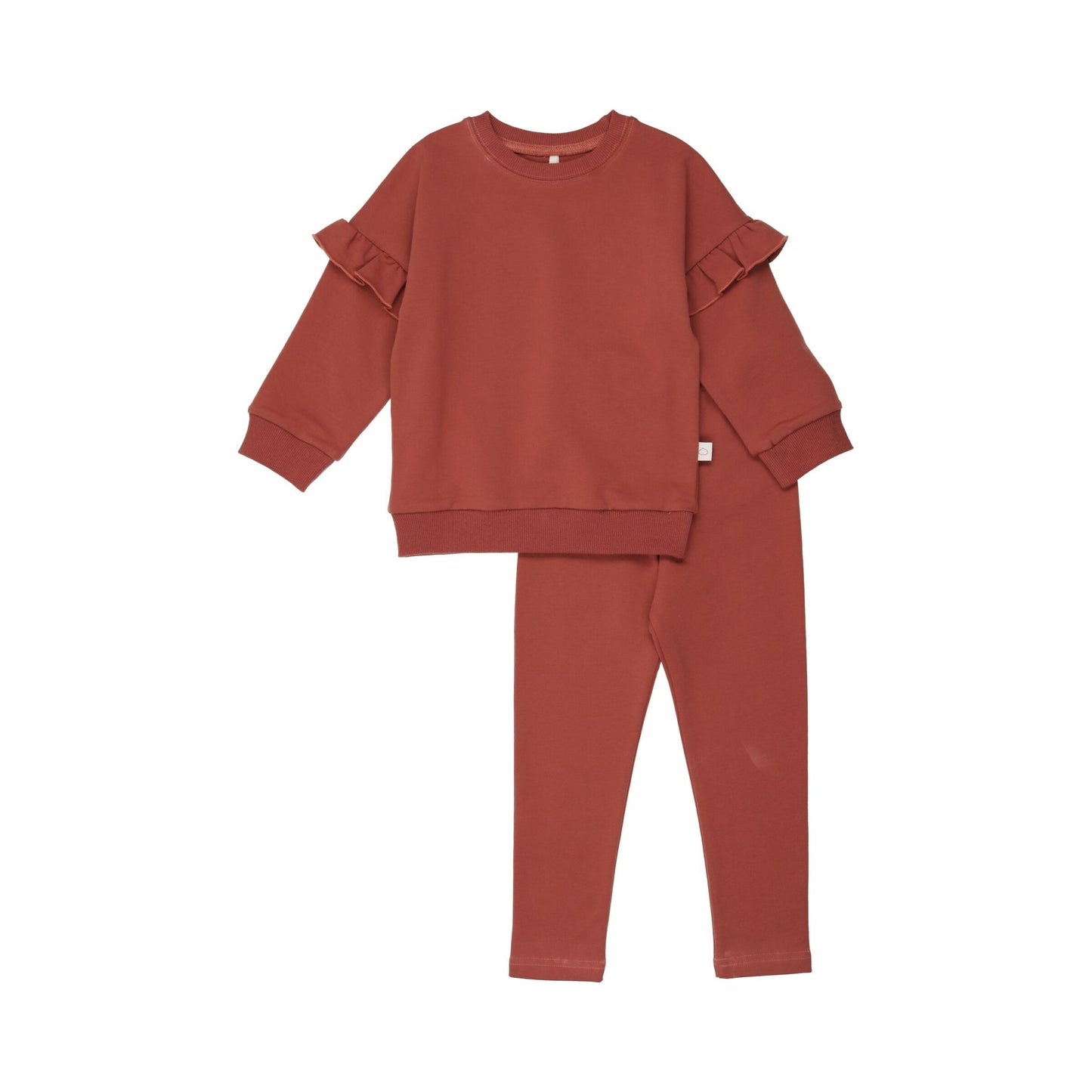 Pouf Ruffle Sweatsuit