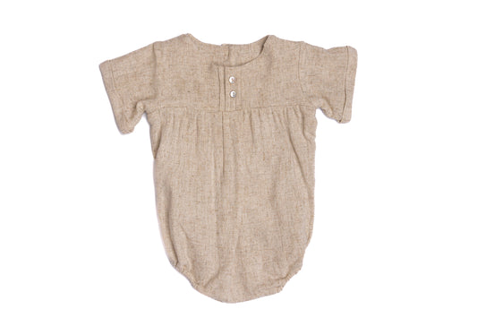 Bebe Belinha Linen Boys Romper