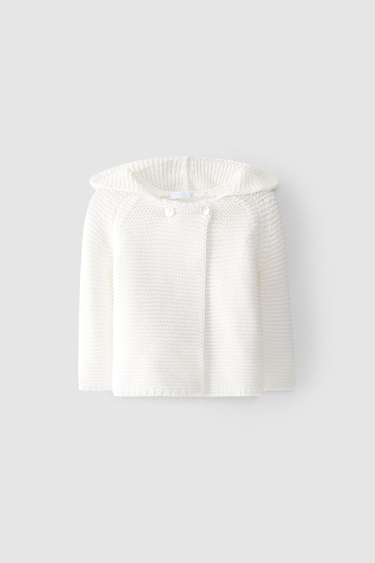 Laranjinha Knit Hooded Jacket